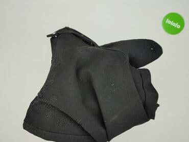 deezee sandaly czarne: Spodnie materiałowe damskie, rozmiar S — 5