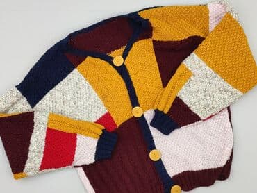 sweter patchwork: Women`s knitwear, size XL — 1