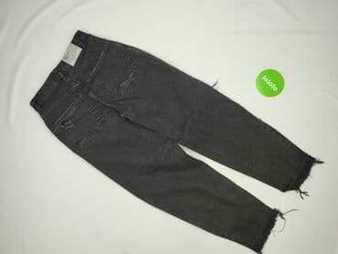 mango mom jeans slim fit: Bershka, Jeansy damskie, rozmiar S — 3