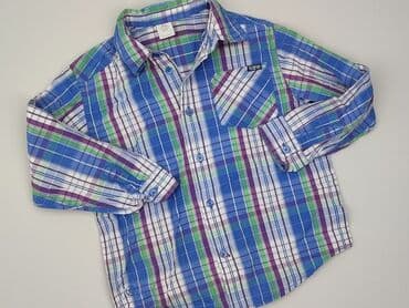 quechua kurtki: Shirt 7 years, condition - Perfect, pattern - Cell, color - Blue — 1