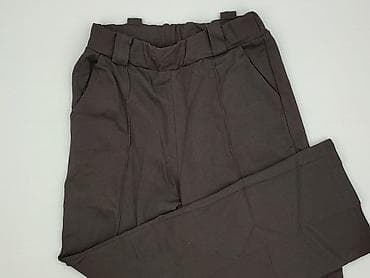 material trousers: Moda Italia, Spodnie materiałowe damskie, rozmiar One size — 1