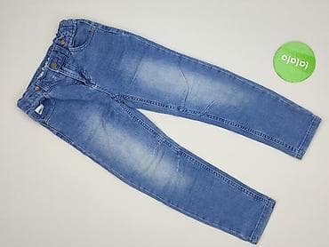 kurtka pepitka: Spodnie jeansowe, Little kids, 4-5 lat, 110, stan - Bardzo dobry — 2