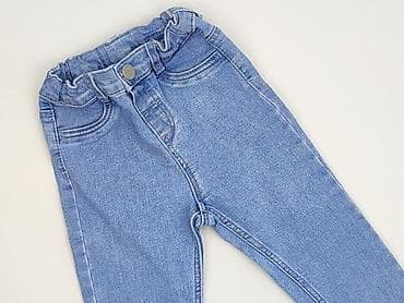 koszula crop: Spodnie jeansowe, H&M, 12-18 miesięcy, stan - Idealny — 1