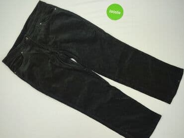 materiałowe spodnie z wysokim stanem lata 80: Spodnie materiałowe damskie, rozmiar 2XL — 2