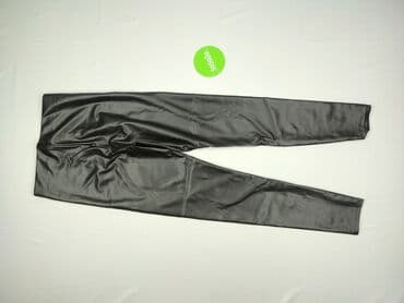 h: H&M, Лосини З екошкіри жіночі, розмір S — 3