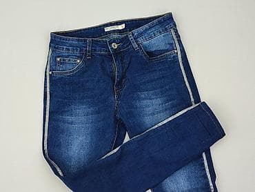 jeans cargo: Jeansy damskie, rozmiar M — 1