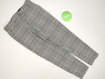 legginsy czarne z wysokim stanem: Legginsy Eleganckie damskie, M — 2