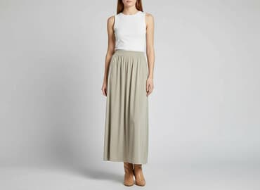 długie plisowane spódnice maxi: Spódnica damska, rozmiar S — 1