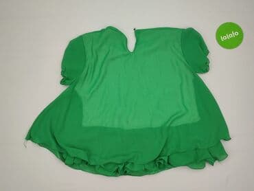 zielone bluzki z krótkim rękawem: Women's blouse, size XL (EU 42) — 3