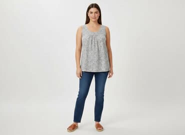 hm bluzki z krótkim rękawem: George, Bluzka damska, rozmiar L — 6