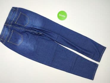 jeansy damskie granatowe: Jeansy damskie, rozmiar XL — 3