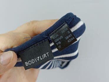obcisła bluzki w paski: BODY FLIRT, Bluzka damska, rozmiar S — 4