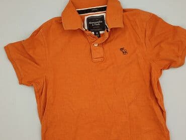 bluzy męskie abercrombie amp: A&F, Поло для чоловіків, розмір M — 1