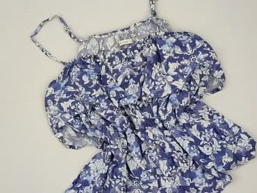 niebieska satynowa sukienka zara: House, Bluzka damska, rozmiar M — 1