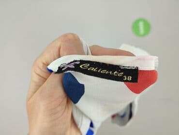 czarne bluzki w biale grochy: Bluzka damska, M — 4