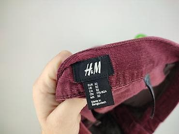 harga second hand: H&M, Spodnie materiałowe damskie, rozmiar 2XS — 4