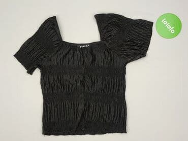 bluzka z tiulowymi bufkami: Bluzka damska, rozmiar M — 3