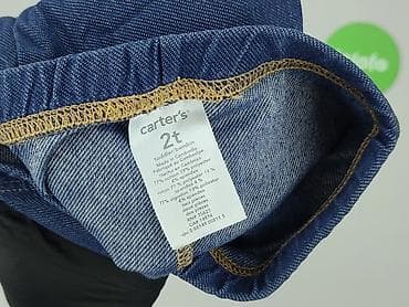 legginsy w paski: Spodnie jeansowe, Carter's, 1.5-2 lat, 92, stan - Bardzo dobry — 5