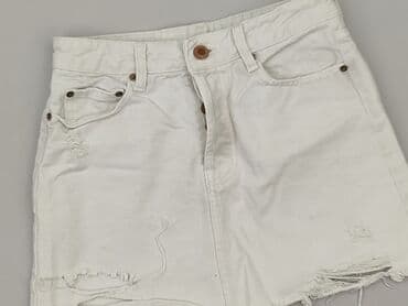 biała spódnice jeansowe: Spódnica damska, rozmiar S — 1