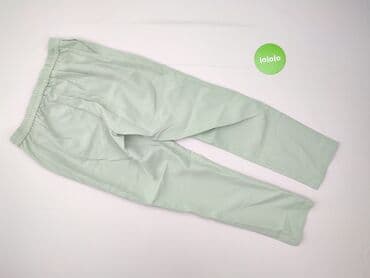 spodnie z dziurami plus size: Spodnie materiałowe damskie, L — 3