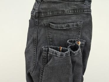 srebrne jeansy: DENIM JEANS, Jeans for women, size M — 6