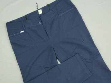 jeans mom slim fit stradivarius: Material trousers for women, size 4XL (EU 48) — 1
