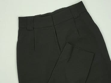 spodnie ze sztucznej skóry h m: H&M, Spodnie materiałowe damskie, rozmiar S — 1