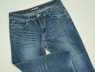 stradivarius jeans long straight fit: Jeans for men, XL (EU 42), condition - Good — 1