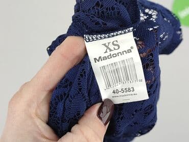 bluzki z baskinką duże rozmiary: Madonna, Bluzka damska, rozmiar XS — 4