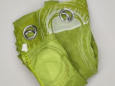 meble kent: Zasłona bpc living z kółkami – zielona, półprzezroczysta - — 1