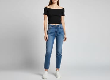bluzki nietoperz plus size: PULL&BEAR, Top damski, rozmiar M — 7