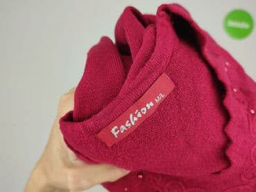 czerwony sweter: Moda, Sweter damski, rozmiar M — 6