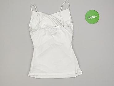 bluzki białe basic: Shein, Top damski, rozmiar S — 3