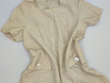 sukienki beżowa midi: Sukienka damska, rozmiar M — 2