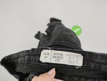 deichmann srebrne buty: Esmara, Jeansy damskie, rozmiar M — 5