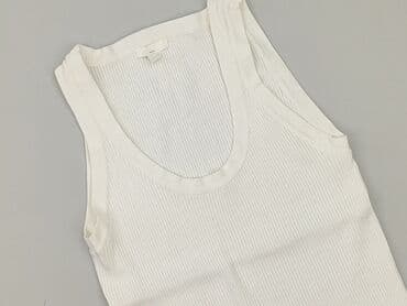 zara koszulka z prążkowanej dzianiny: H&M, T-shirt damski, rozmiar M — 1