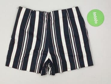 krótkie spodenki z wysokim stanem w paski: Reserved, Szorty damskie, rozmiar M — 4