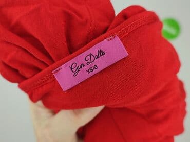 czerwona sukienka czarne rajstopy: Dolls, Sukienka damska, S — 5