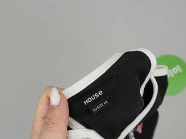 czarne bluzki na ramiączkach: House, Top damski, rozmiar XS — 5