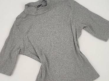 sweter z chokerem: Bershka, Golf damski, rozmiar L — 1