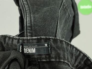 czarne spodenki damskie sinsay: Denim, Szorty damskie, rozmiar S — 4