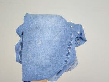 srebrne jeansy: Jeans for women, size M — 4