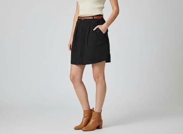 spódnice czarne z kieszeniami: Spódnica damska, rozmiar S — 1