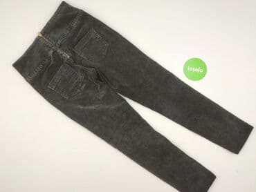 jeansy damskie podarte: Pieces, Material trousers for women, size S (EU 36) — 3