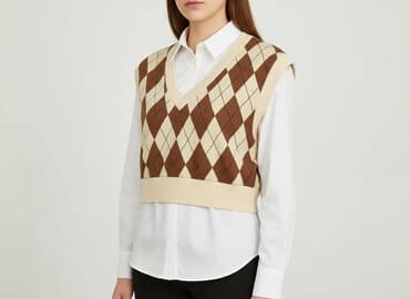 shein kombinezon narciarski: Shein, Kamizelka damska, rozmiar M — 8