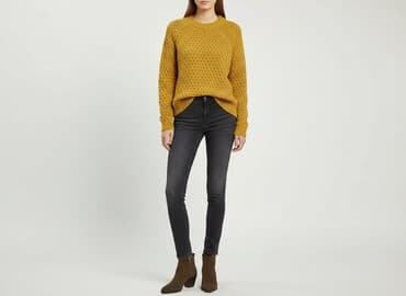 dzianinowa kamizelka h m: H&M, Sweter damski, rozmiar XS — 7