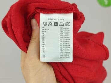 bluza z czerwonym napisem: One, Bluzka damska, M — 5