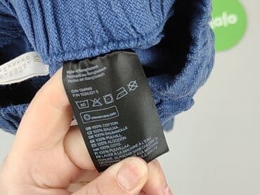pluszowa kurtka z kapturem: Sweatpants, H&M, 12-18 months, condition - Very good — 5