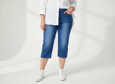 cargo crop: Miaoni, Spodnie 3/4 damskie, rozmiar XL — 7