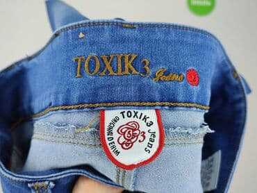 woskowane legginsy z wysokim stanem zara: Toxik3, Jeansy damskie, rozmiar M — 4